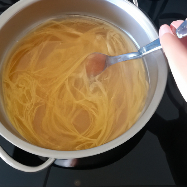 Sauvegarder l'eau de cuisson pour créer une sauce savoureuse